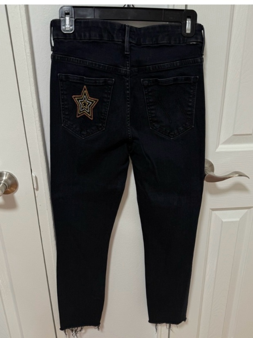 MOTHER Black skinny jeans